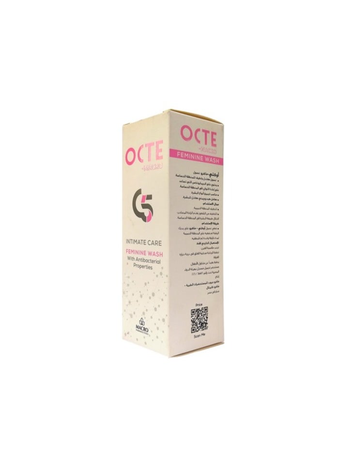 Macro - Octe Feminine Wash With Antibacterial Properties 120ml - Image 1