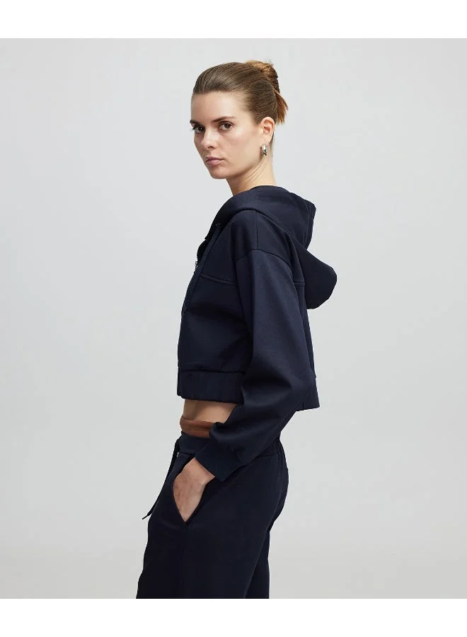 Ipekyol  Regular Fit Sweatshirt With Monogram Applique for Women | Best Price UAE