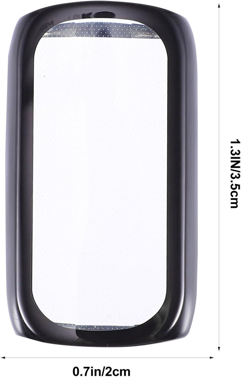 2 Pcs Flexible TPU Watch Protector Cover for Luxe Smartwatch Full Protective Case with Precise Cutouts Scratch-Resistant and Easy Installation in Electroplated Black - Image 2