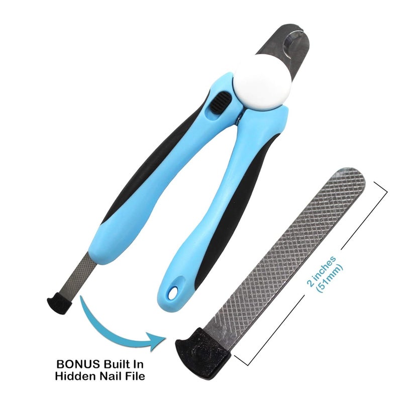 Yorten Nail Cutter with Filer Professional Grooming Lockable Tool Set Suitable for All Small Animals Dogs Puppies & Kittens - Image 5