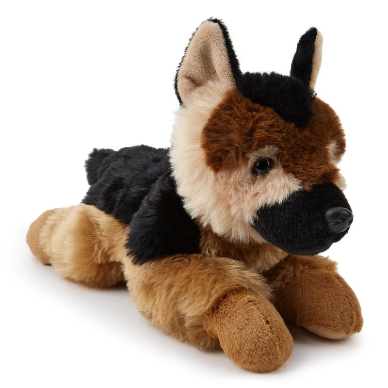 Zappi Co German Shepherd Plush Toy (28cm) - Faithful, Cuddly Dog, Eco-Friendly, Great for Playful Children, 100% Recycled Material - Image 1