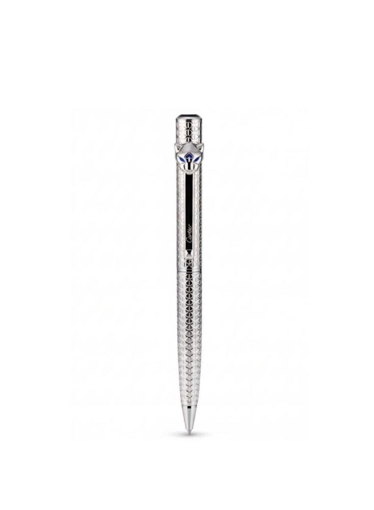 CARTYRA Cartier Panthère Duo silver engraved pen - Image 1