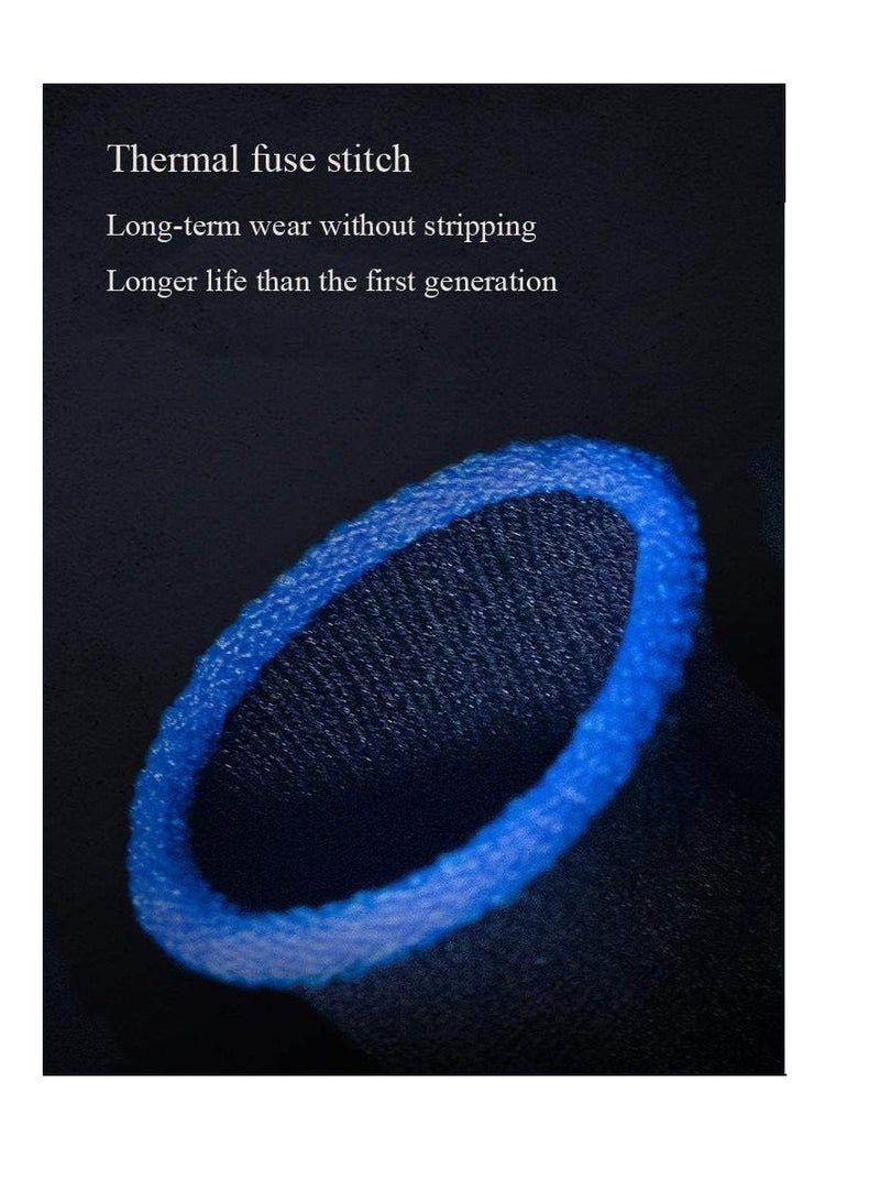 Sweatproof Finger Covers for Professional Players Use for PUBG and Mobile Games Shooting, Suitable for Thumbs and Compatible with Touch Screens (1 Set) - Image 2