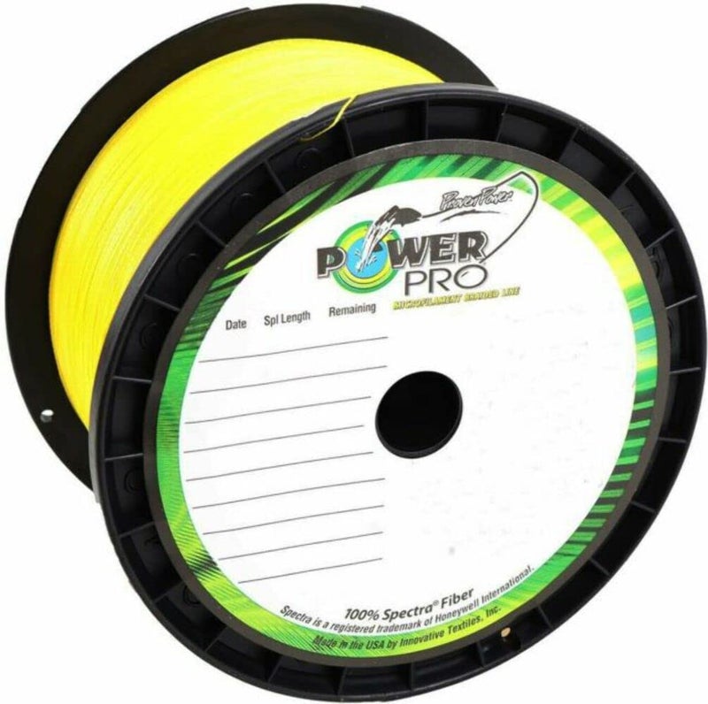 Power Pro POWERPRO Spectra Braided Fishing Line 50lb 3000 Yd, Yellow (21100503000Y) - Image 4