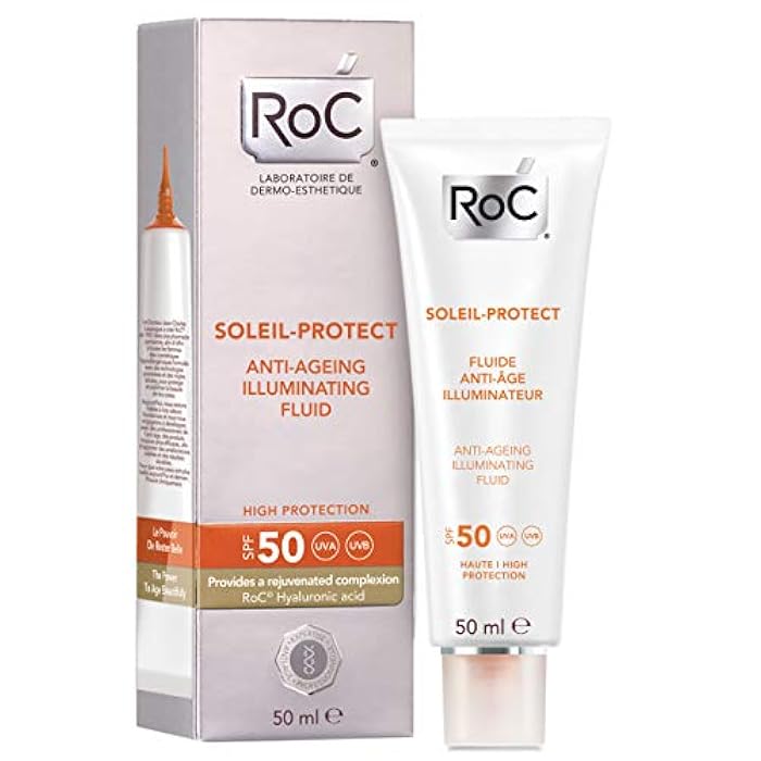 Roc CARROT SUN Soleil Protect Anti-Ageing Fluid Ha Spf50 50Ml - Image 1