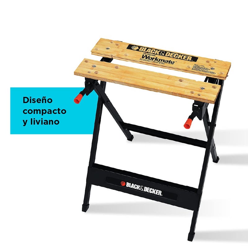 BLACK+DECKER Workmate Portable Workbench, 350-Pound Capacity (WM125) - Image 4