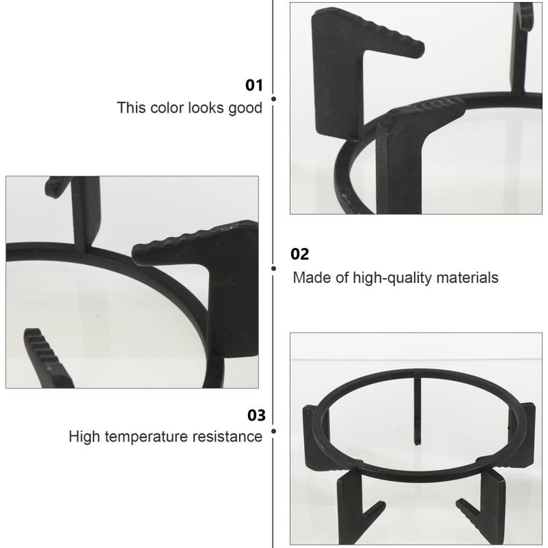Five Foot Cast Iron Gas Stove Rack Pan Stand Non Slip Design for Home Restaurant Shop - Image 4