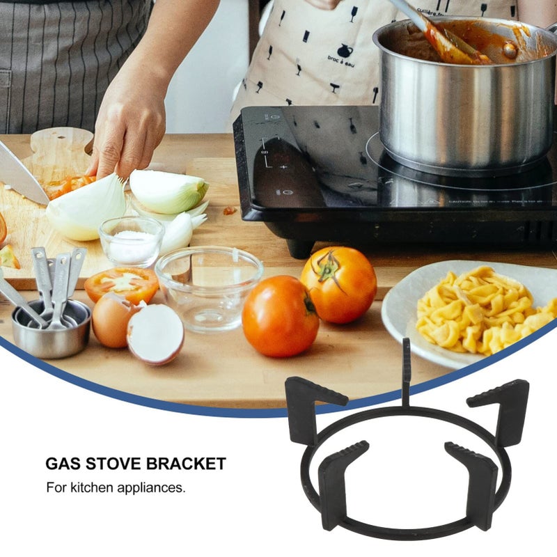 Five Foot Cast Iron Gas Stove Rack Pan Stand Non Slip Design for Home Restaurant Shop - Image 5
