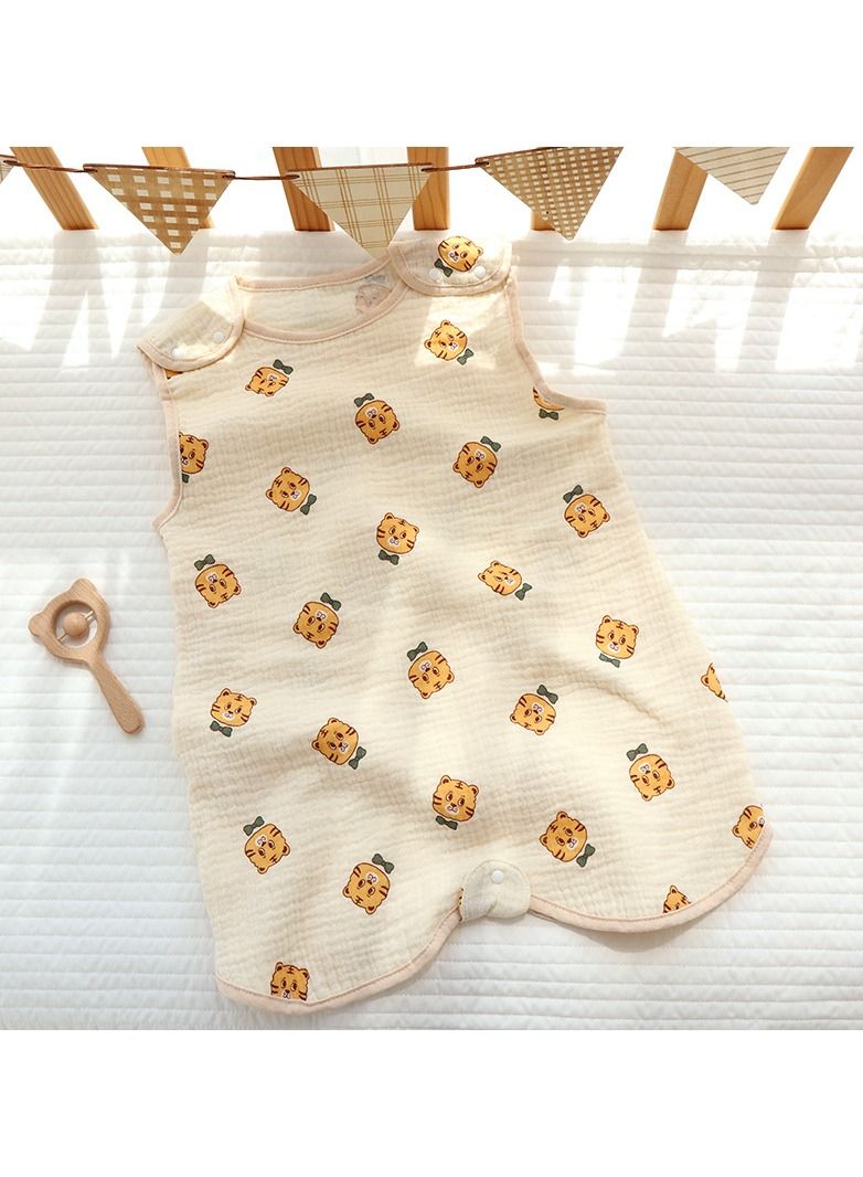 Loquat Summer Suitable For Baby Anti Startle Cotton Wrap Sleeping Vest Bag