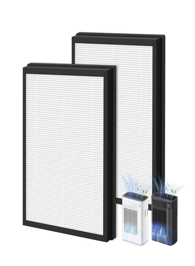 Netezza T356 Replacement Filters Compatible with Trucozie T356 Air Purifier, 3-IN-1 High-Efficiency Filtration System, 2 Pack - Image 1