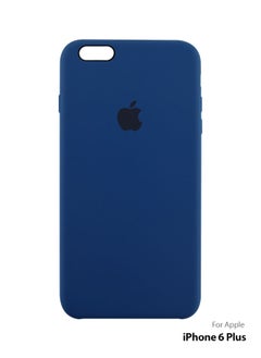 Generic Logo Compatible Silicone Case Cover For Apple iPhone 6 Plus Dark Blue  - Image 2