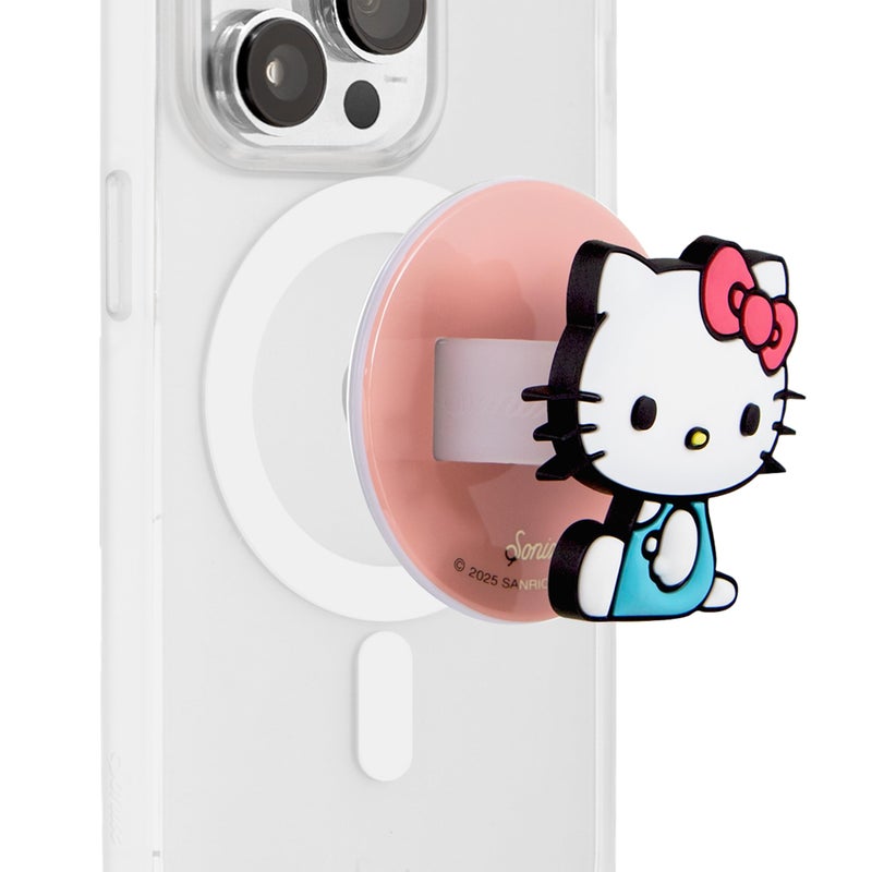 Sonix x Sanrio Magnetic Phone Grip MagSafe Silicone Ring Loop Grip Detachable Holder for Hand Soft MagSafe Grip Light Pink Soft Pink Hello Kitty - Image 2