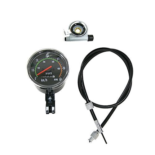 sthus Speedometer & Odometer w/Mounting Hardware for 80cc Motorized Bicycle Motor - Image 1