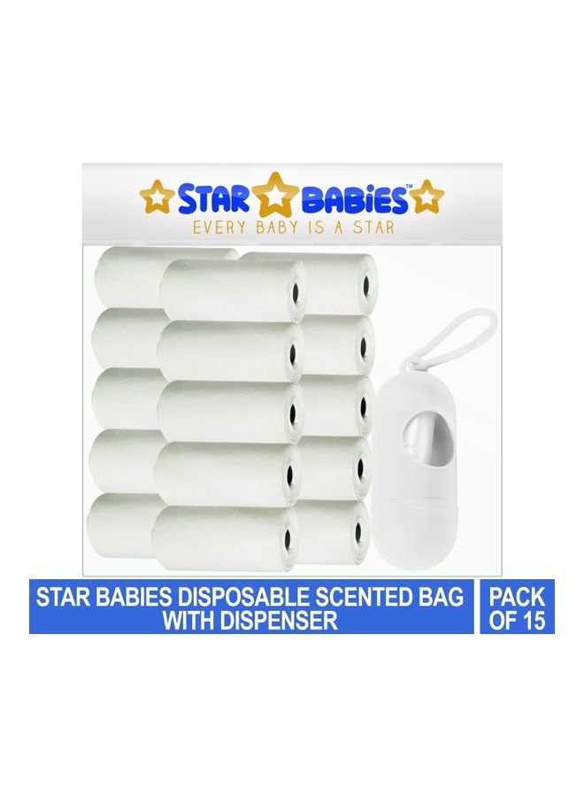 NIBEMINENT Pack Of 15 Disposable Scented Bags  - Image 2