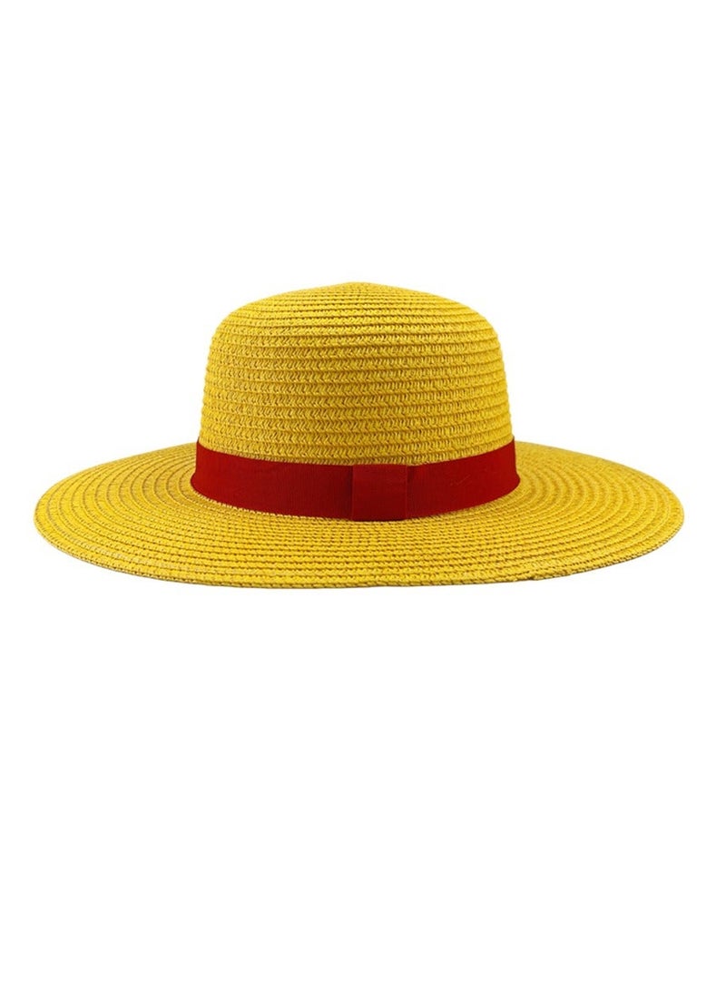 Luffy Straw Hat Anime Cosplay Hat - Image 1