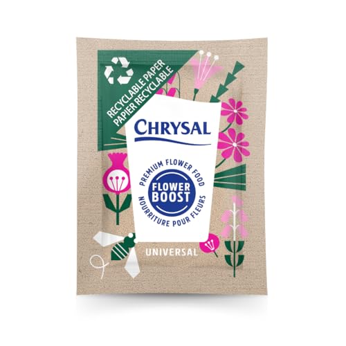 Chrysal Flower Boost - Recyclable Paper Flower Food - Increase Vase Life with Our Floral Supplies for Fresh Flowers - Flower Arrangements Supplies - Ideal Florist Supplies (200 ct) - Image 1
