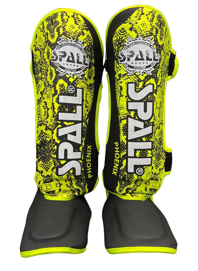 Spall Shin In Step Guards S M L XL White Black Green Blue Red F.Green Orange For Martial Arts Muay Thai Sparring Kickboxing Taekwondo Karate And Boxing Gear  - Image 1
