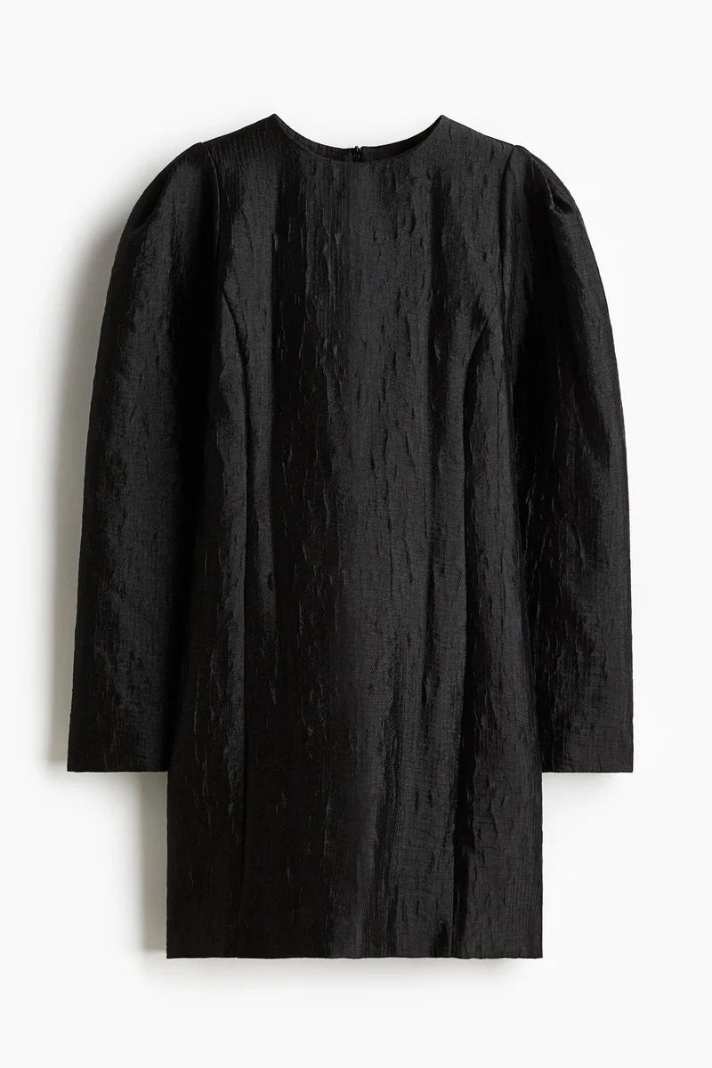 اتش اند ام Jacquard-Weave Dress