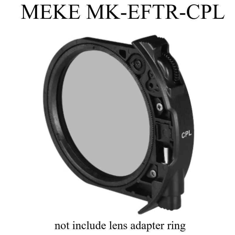 Meke Meike Meke Mk-eftr-cpl Drop-In CPL Filter Bracket for Mk-eftr-c Adapter - Image 1