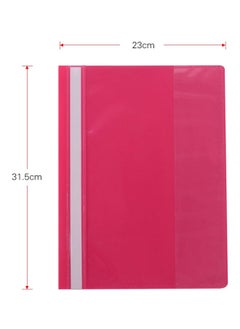 NIBEMINENT 12-Piece File Protector Rose Red  - Image 3