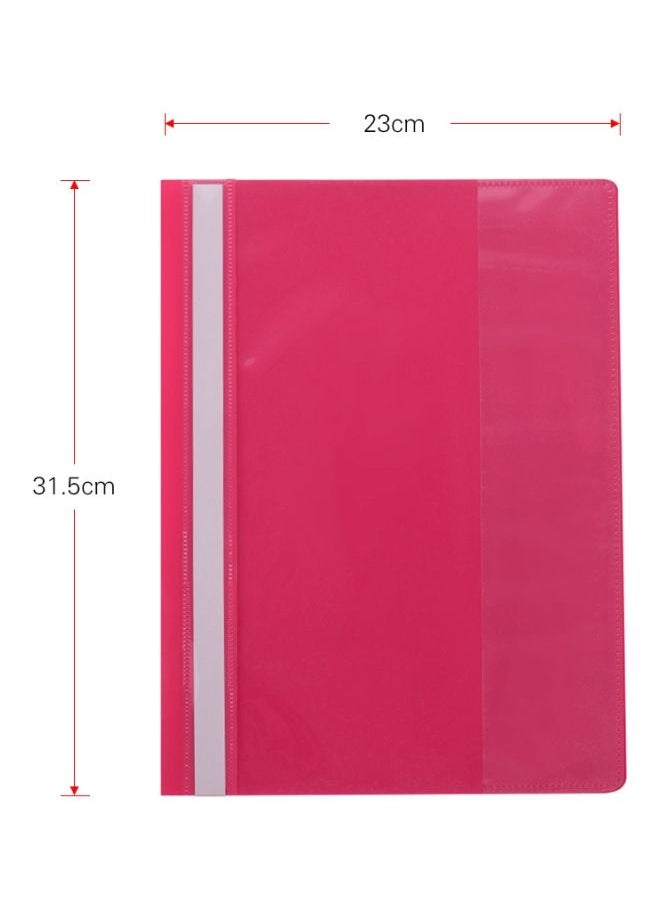 NIBEMINENT - 12-Piece File Protector Rose Red - Image 1