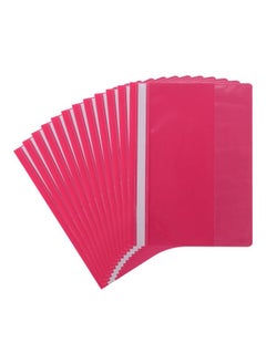 NIBEMINENT 12-Piece File Protector Rose Red  - Image 1