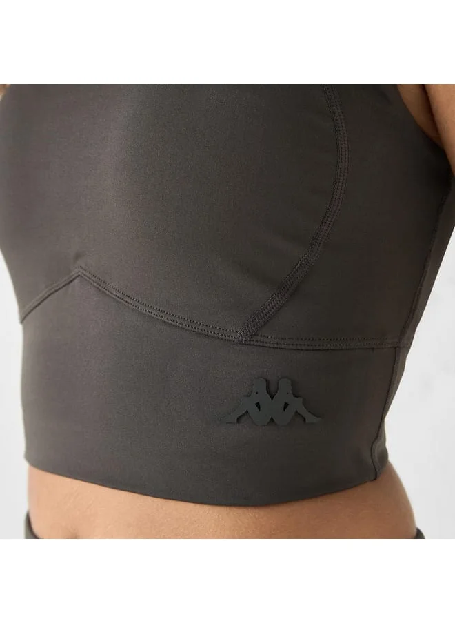 Kappa Kappa Logo Detail Sports Bra