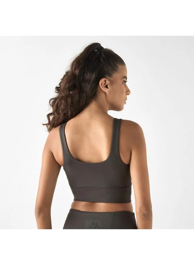 Kappa Kappa Logo Detail Sports Bra
