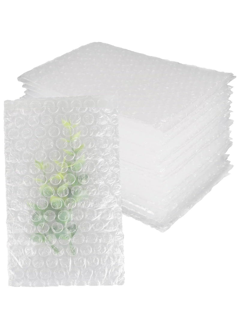 Oasisgalore 100 Pcs 4x6 Inch Bubble Pouches, Double-Walled Cushioning for Shipping & Storage  - Image 1