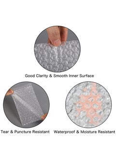 Oasisgalore 100 Pcs 4x6 Inch Bubble Pouches, Double-Walled Cushioning for Shipping & Storage  - Image 3