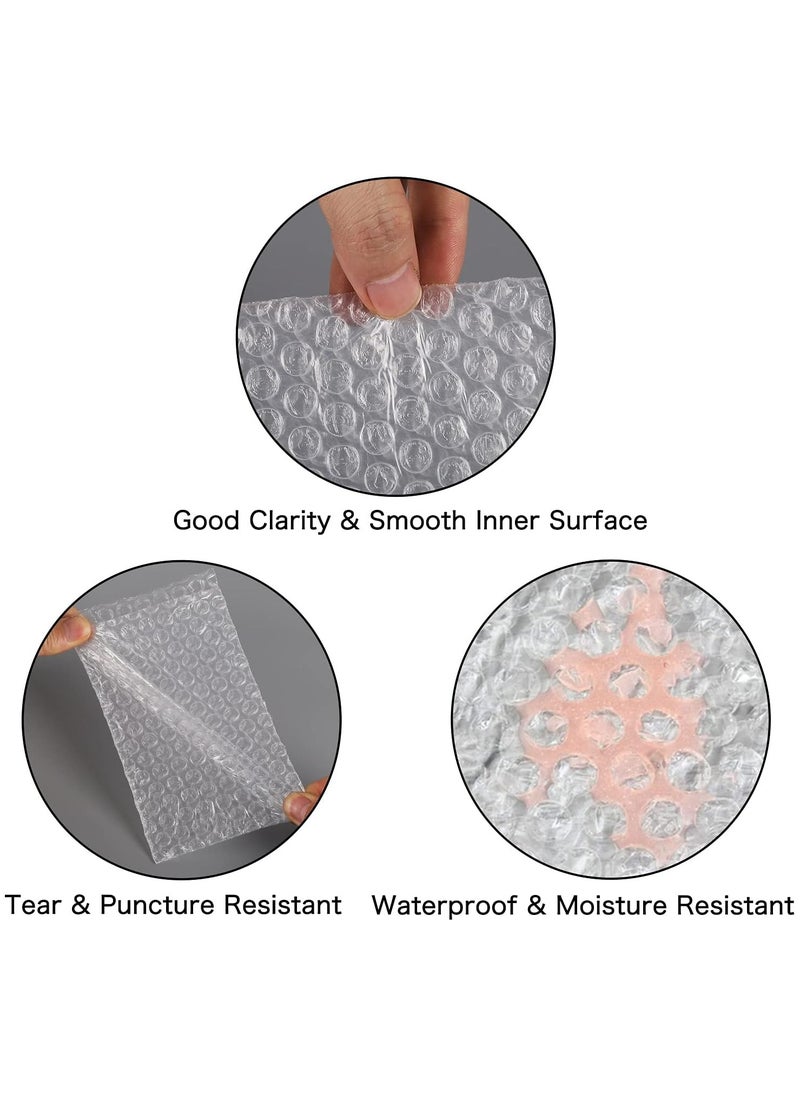 Oasisgalore 100 Pcs 4x6 Inch Bubble Pouches, Double-Walled Cushioning for Shipping & Storage  - Image 3