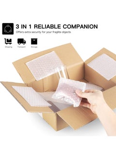 Oasisgalore 100 Pcs 4x6 Inch Bubble Pouches, Double-Walled Cushioning for Shipping & Storage  - Image 5