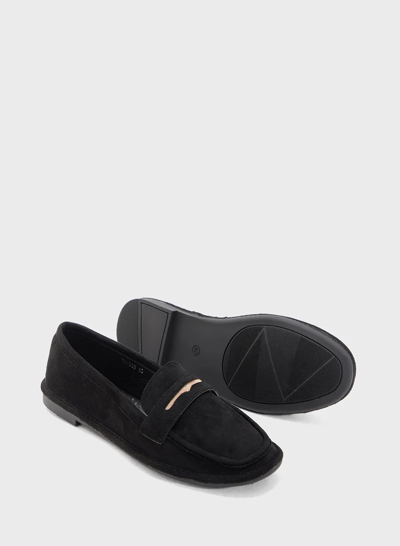 THE BROWN Ladies Penny Loafer