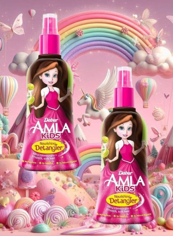 دابر 2 قطع املا مغذي لفك تشابك الشعر للأطفال 200مل - Image 1