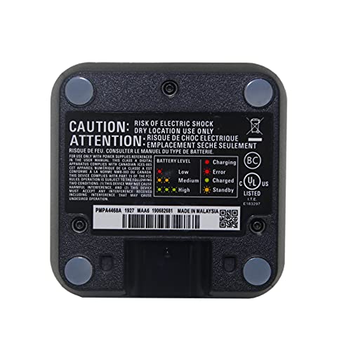 Kymate PMLN7109A PMLN7109 Single-Unit Charger Compatible for Motorola SL300 TLK100 SL300e SL3500e SL1M SL1600 SL2600 PMLN7094 Portable Radios by Kymate - Image 4