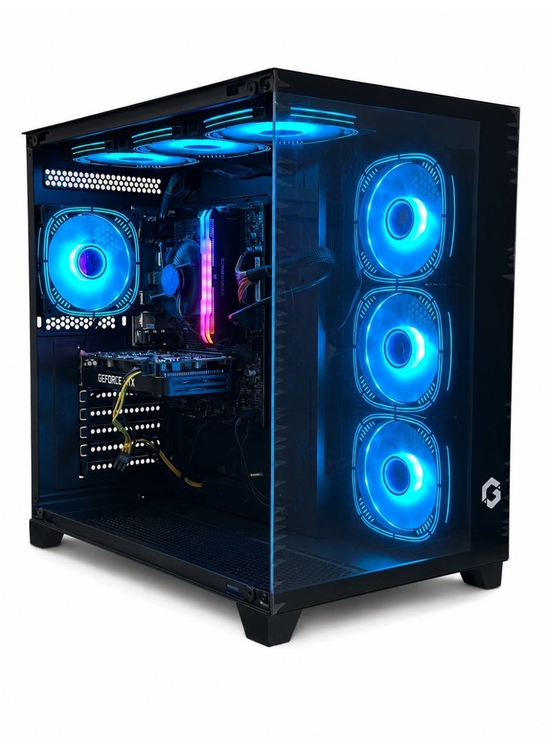 PC Gaming Computer Professional Build  - NVIDIA GeForce GTX1650 4GB DDR6 Graphics Card - I510400F  Processor - H510M PRO-E  Motherboard - AIR Cooling + 7Fans -RAM 16GB – Memory 1TB  with Windows 11 PRO - Image 1