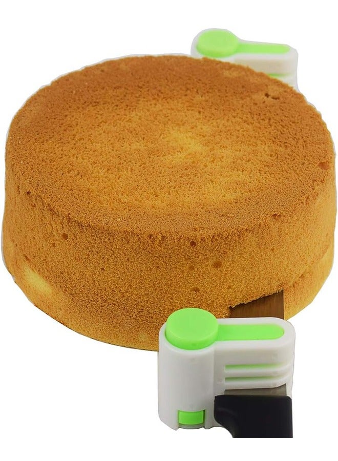 4Pcs DIY Cake Slicer, Stratification Auxiliary, Bread Slice, Toast Cut, 5 Layers Leveler Slicer, Bread Cake Segmentation, Toast Slice Layered Auxiliary Divider, Kitchen Fixator Tool - Image 4