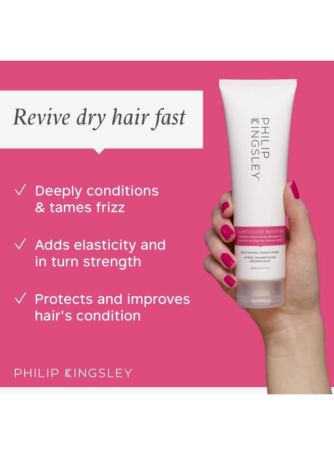 Philip Kingsley Elasticizer Booster Conditioner Hair Mask Deepconditioning Treatment For Dry Damaged Colored All Hair Types Hydrates Strengthens Hair And Tames Frizz 150 Ml - Image 3