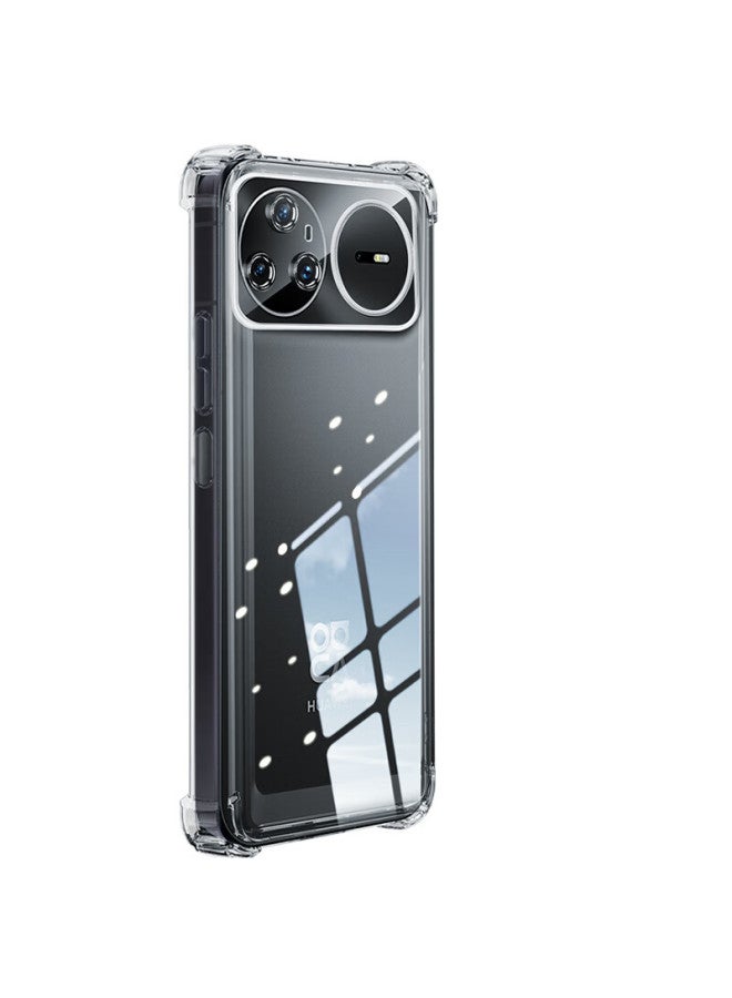 Freeson Huawei Nova 15 Pro Full Coverage Transparent Soft Case With Airbag Corners And Ring Holder - Shockproof Lens Protection - Image 2