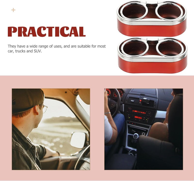 Multi-color available build Cabilock Universal Car Dual Cup Holder 2pcs Set Red Auto Drink Bottle Holder for Cars and Trucks Organizer for Travel and Daily Use Repeated detach compatible build Advanced minimal build All user affordable trusted quality Most item matching trendy design Easy store & transit build Quick use-switch compatible build Full land route delivery Carefully selected material Light & sturdy Space saving design picks Diverse purchase options Hanging space save Low dust buildup Integrated local logistics Stable inert material Systematic nationwide ship Smooth joint Market demand focused build All-item matching trendy build Closed & open space compatible Working day delivery service Popular trusted craftsmanship Local supply chain stock Authorized haulage delivery - Image 3
