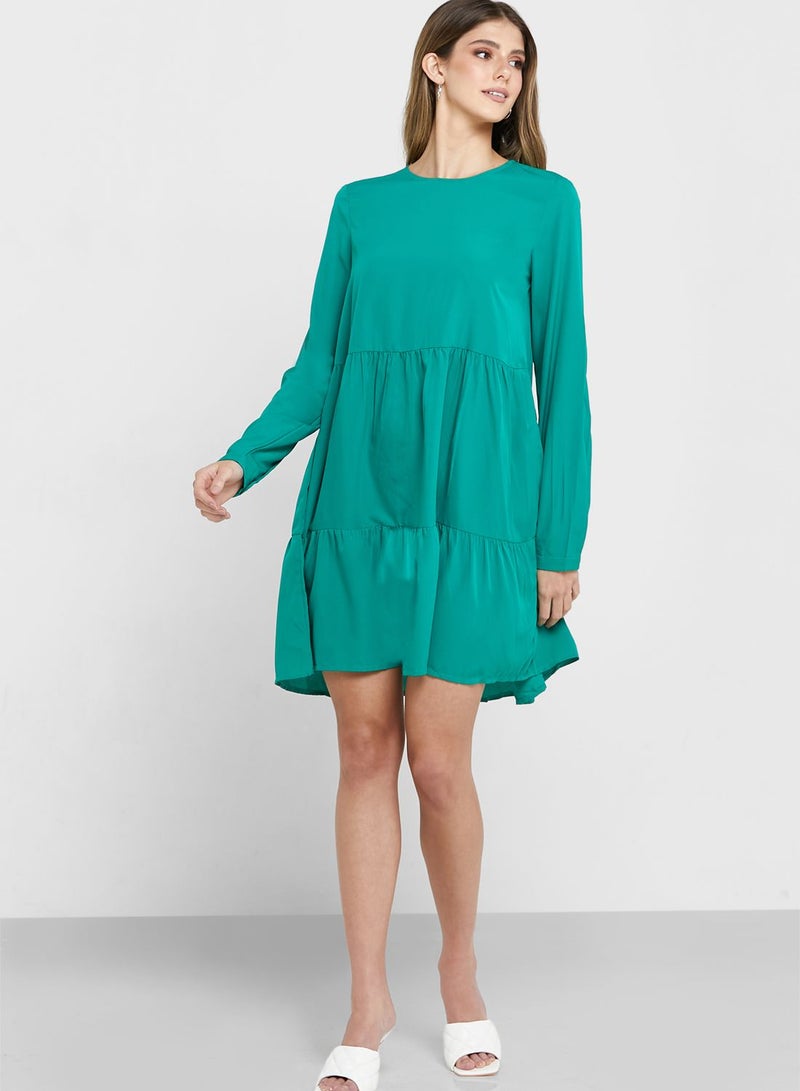 VERO MODA Tiered Mini Dress  - Image 4