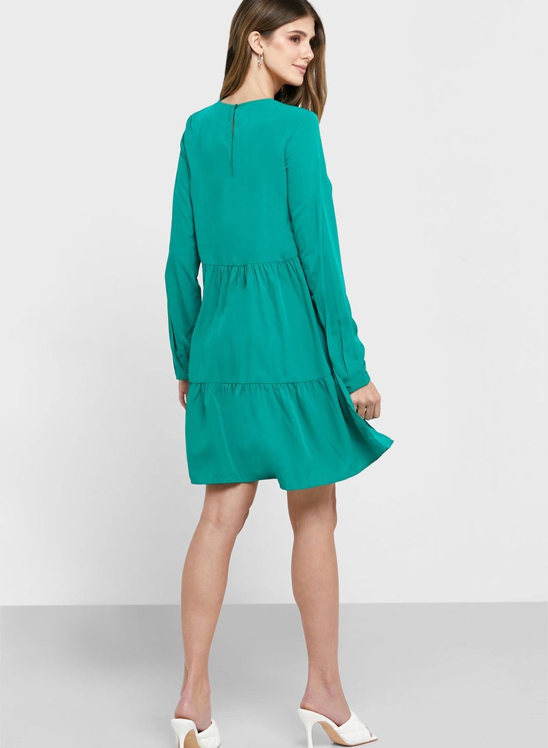 VERO MODA Tiered Mini Dress  - Image 2