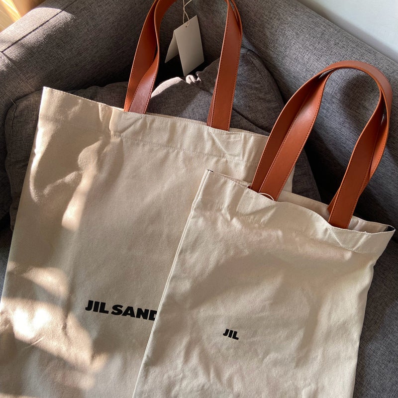 Only A Few Jil Alyxmm6 Bag Canvas Unisex Shoulder Tote Bag Eco-Friendly Shopping Bag - Image 4