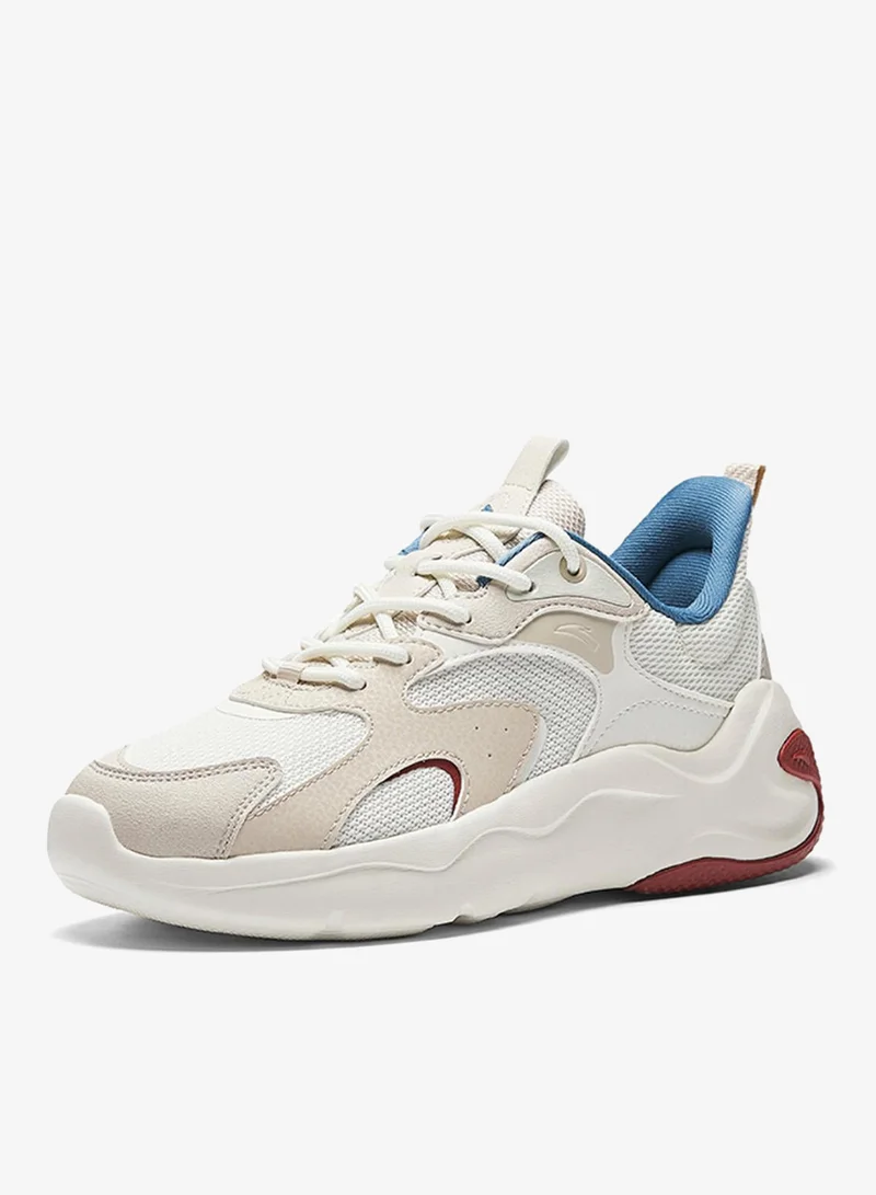 ANTA White/White/Blue DAD SHOES Casual Shoes for Women | Best Price UAE