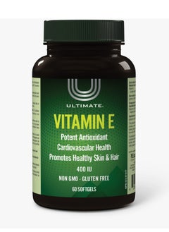 Ultimate ULT VITAMIN E 400IU SOFTGEL 60S 