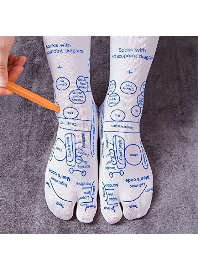 Generic Acupressure Pen and Reflexology Socks for Men, Foot Pain Relief and Massage Remedy - Image 4
