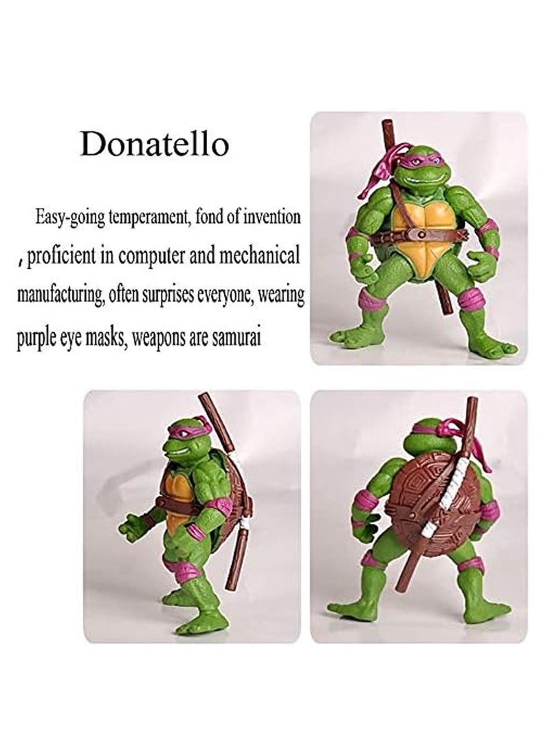 Generic - Ninja Turtles 6 PCS Set TMNT Action Figures - Image 1