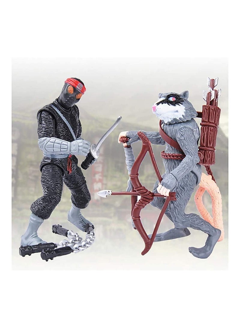 Generic - Ninja Turtles 6 PCS Set TMNT Action Figures - Image 1
