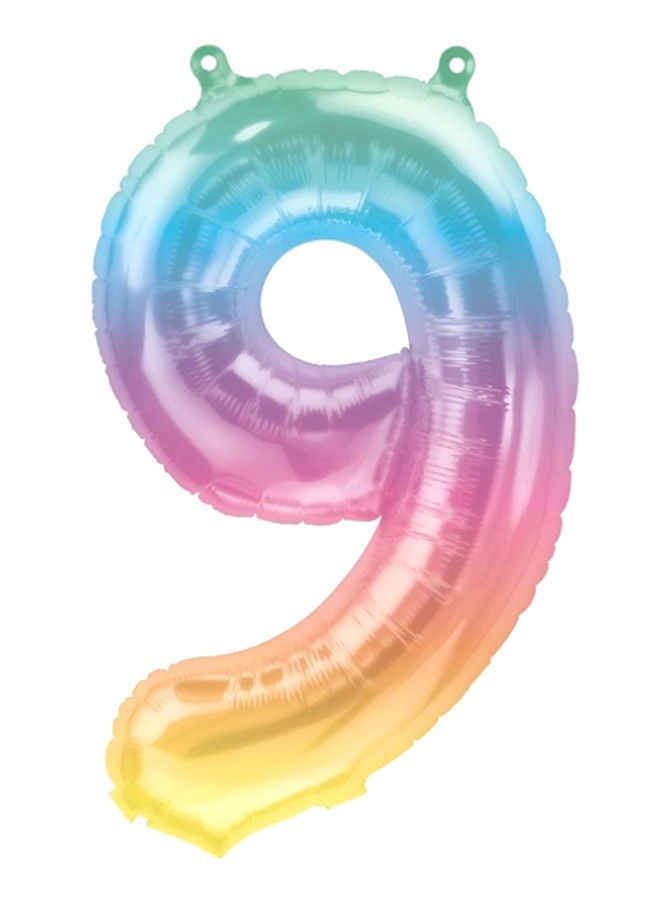 NIBEMINENT 9-Number Birthday Decoration Balloon 16inch - Image 1