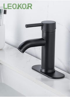 Black Bathroom Faucet Stainless Steel Basin Mixer Bathroom Accessories Black Tap Sink Basin Mixer Tap - pzsku/ZAE24647431B485C87E89Z/45/_/1702376726/5916a903-304d-4255-990e-0f8c1782c9f7